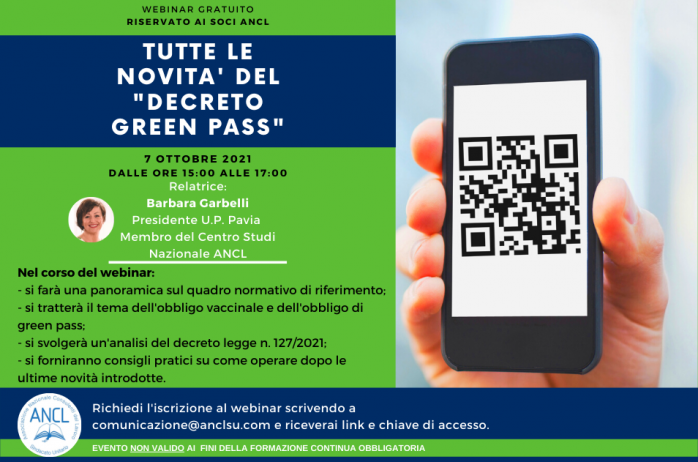 Tutte le novità del c. d. Decreto green pass