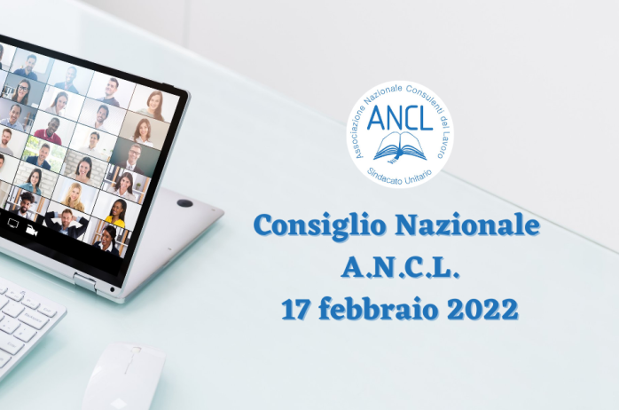 Consiglio Nazionale 17 febbraio 2022