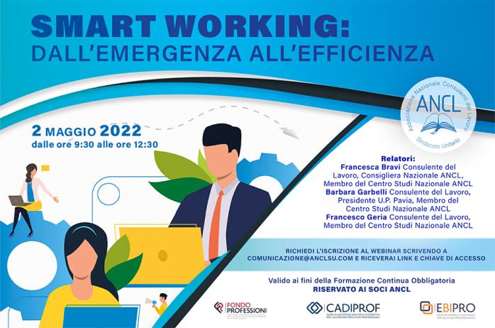 Smart working: dall'emergenza all'efficienza