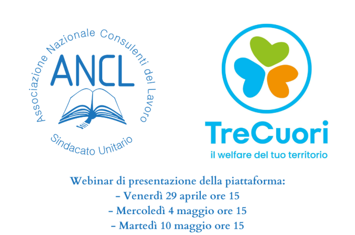 Webinar di presentazione della Piattaforma TreCuori 