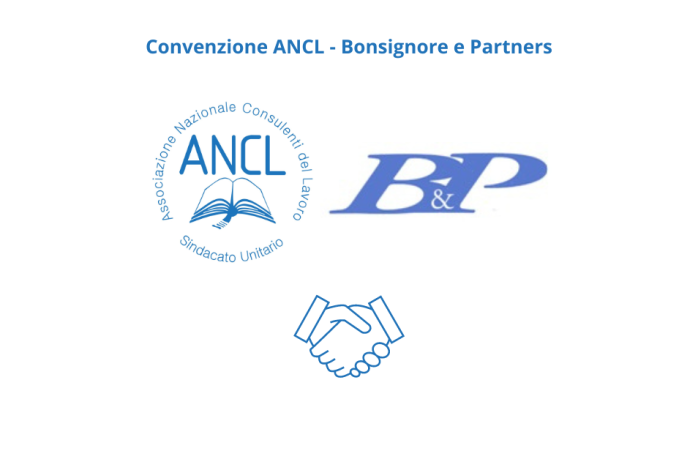 Convenzione tra ANCL e Bonsignore & Partners