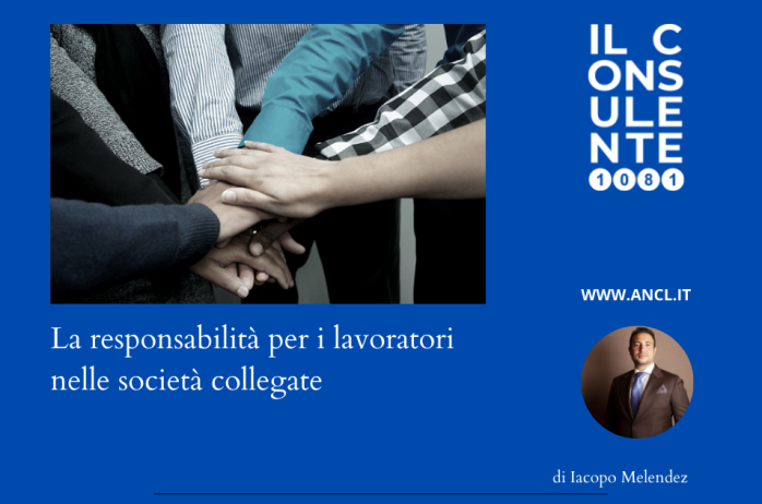 LA RESPONSABILITÀ PER I LAVORATORI NELLE SOCIETÀ COLLEGATE 