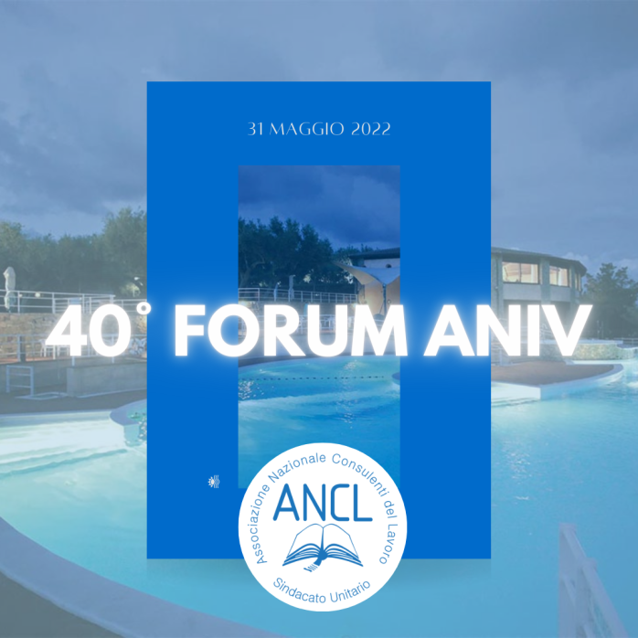 40° Forum ANIV 2022 