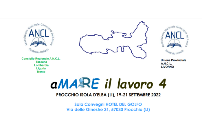 Amare il lavoro - Isola d'Elba - 19/21 settembre 2022 