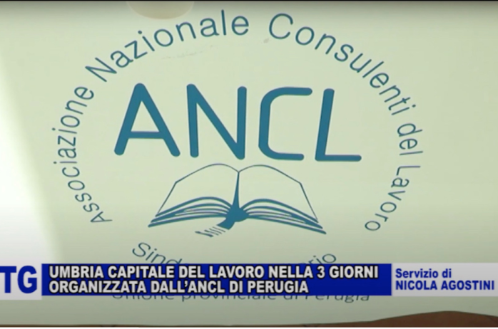 UMBRIA CAPITALE DEL LAVORO NELLA TRE GIORNI ORGANIZZATA DALL'ANCL DI PERUGIA