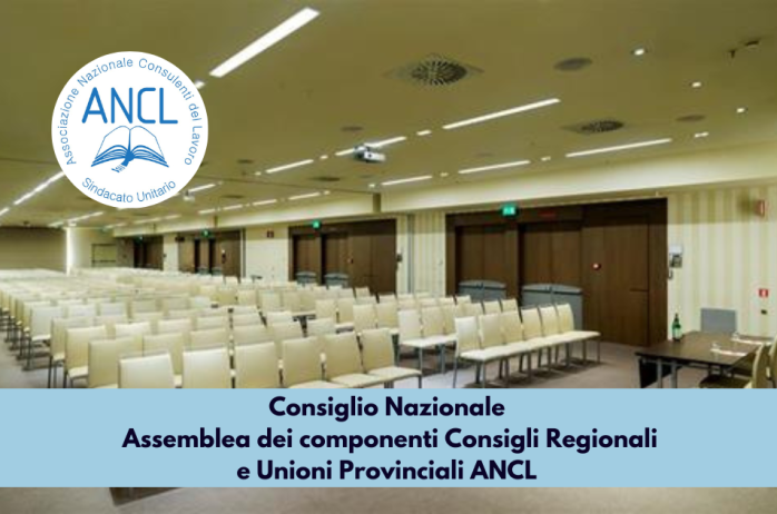 Assemblea dei componenti Consigli Regionali e dei componenti Consigli Unioni Provinciali ANCL - 15 dicembre 2022