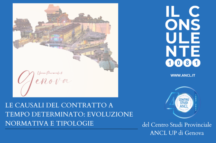 Le causali del contratto a tempo determinato: evoluzione normativa e tipologie