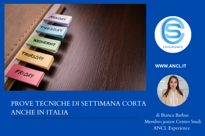 Prove tecniche di settimana corta anche in Italia 