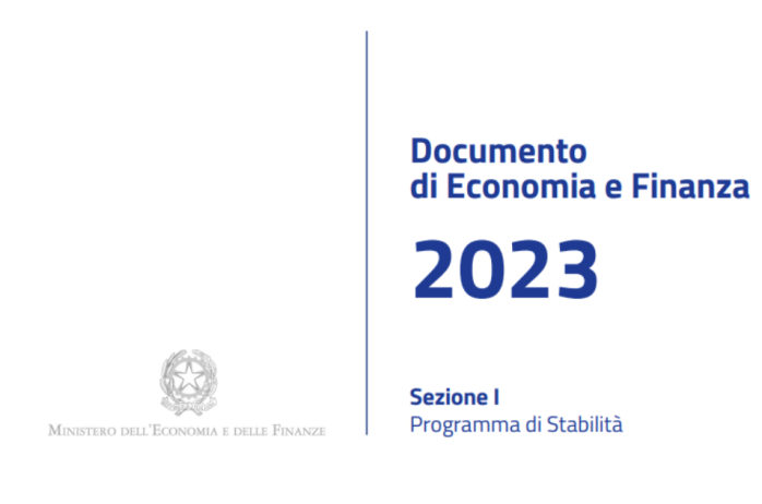 Consiglio dei Ministri - Documento di Economia e Finanza 2023