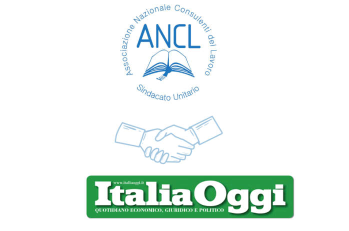 Convenzione ANCL/ItaliaOggi 