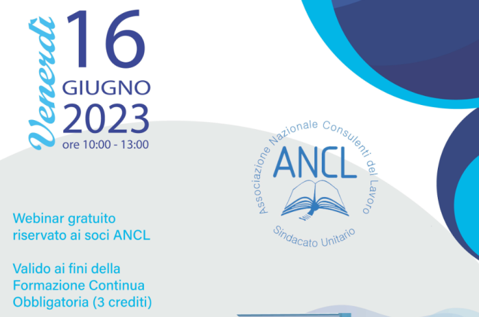 Nuovo incontro L'angolo della sicurezza - 16/06/2023 - Disponibili le slide e la registrazione