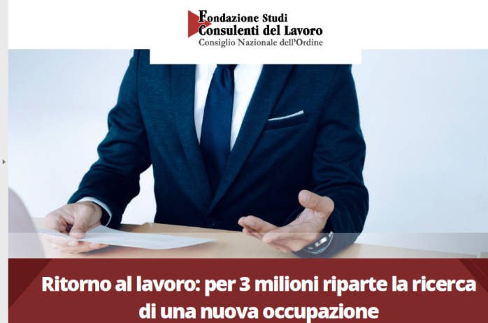  L'occupazione cresce? Allora cambio lavoro