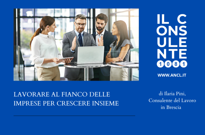 Lavorare al fianco delle imprese per crescere insieme 