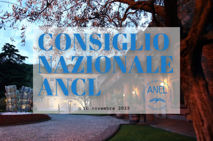 Consiglio Nazionale ANCL 16 novembre 2023