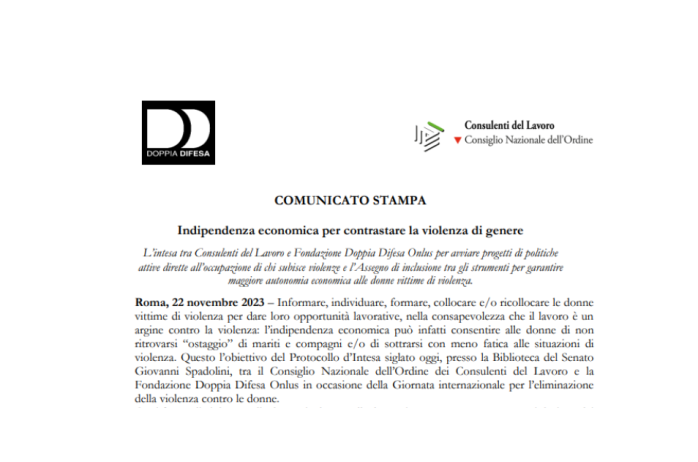 Indipendenza economica per contrastare la violenza di genere