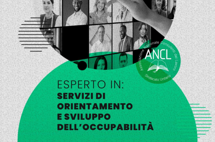 Nuova opportunità professionale - corso formativo ANCL - Esperto in servizi di orientamento e sviluppo dell'occupabilità