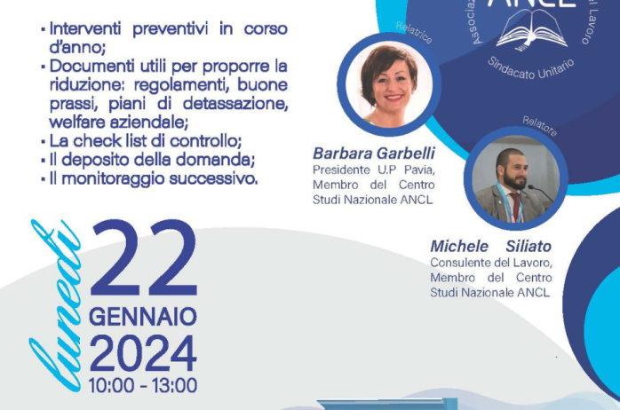 Slides e registrazione dell'incontro L'Angolo della Sicurezza - 22/01/2024