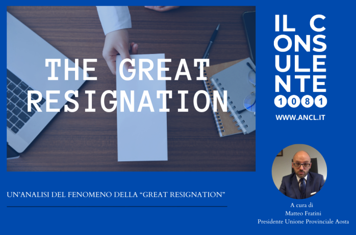 Un'analisi del fenomeno della Great Resignation