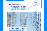 Nuovo webinar 'CCNL Terziario, Distribuzione e Servizi: le novità del rinnovo' - 08 maggio 2024