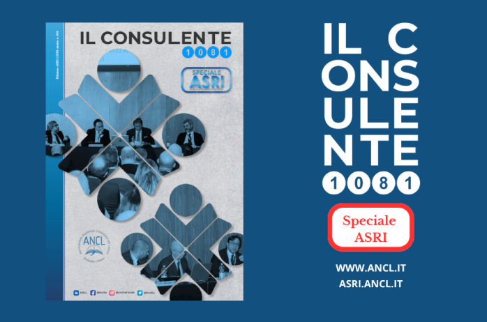 Rivista Il Consulente Milleottantuno edizione speciale ASRI n. 1/2024