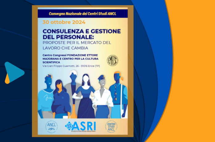  Convegno dei Centri Studi ANCL - Erice (TP), 30 ottobre 2024