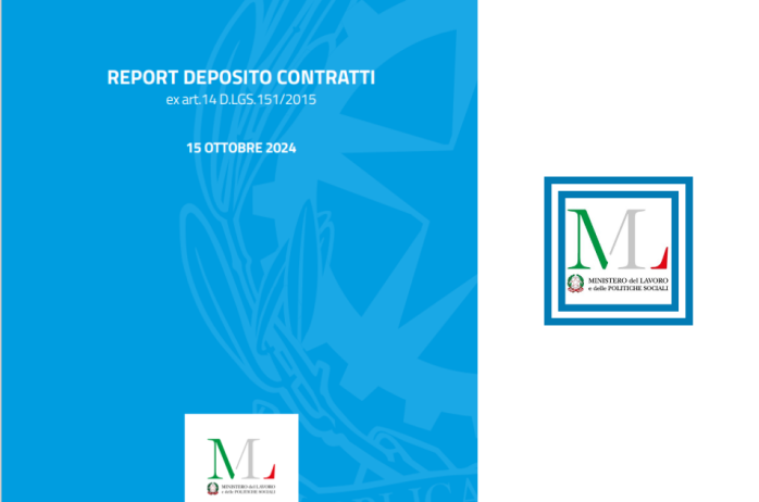 Min. Lavoro: Report deposito contratti ex art.14, d.lgs. n. 151/2015