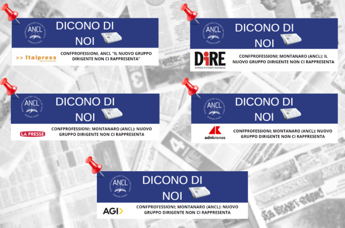 Le principali agenzie di stampa nazionali diffondono il comunicato stampa a firma ANCL Nazionale 