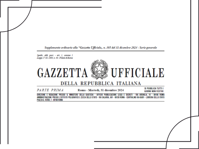 Legge 31 dicembre 2024 n. 207 Legge di Bilancio 2025